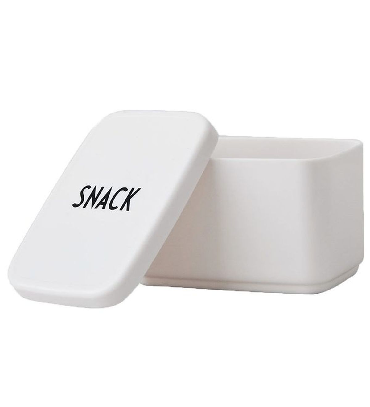 Design Letters Snackboks - Hvid m. Tekst