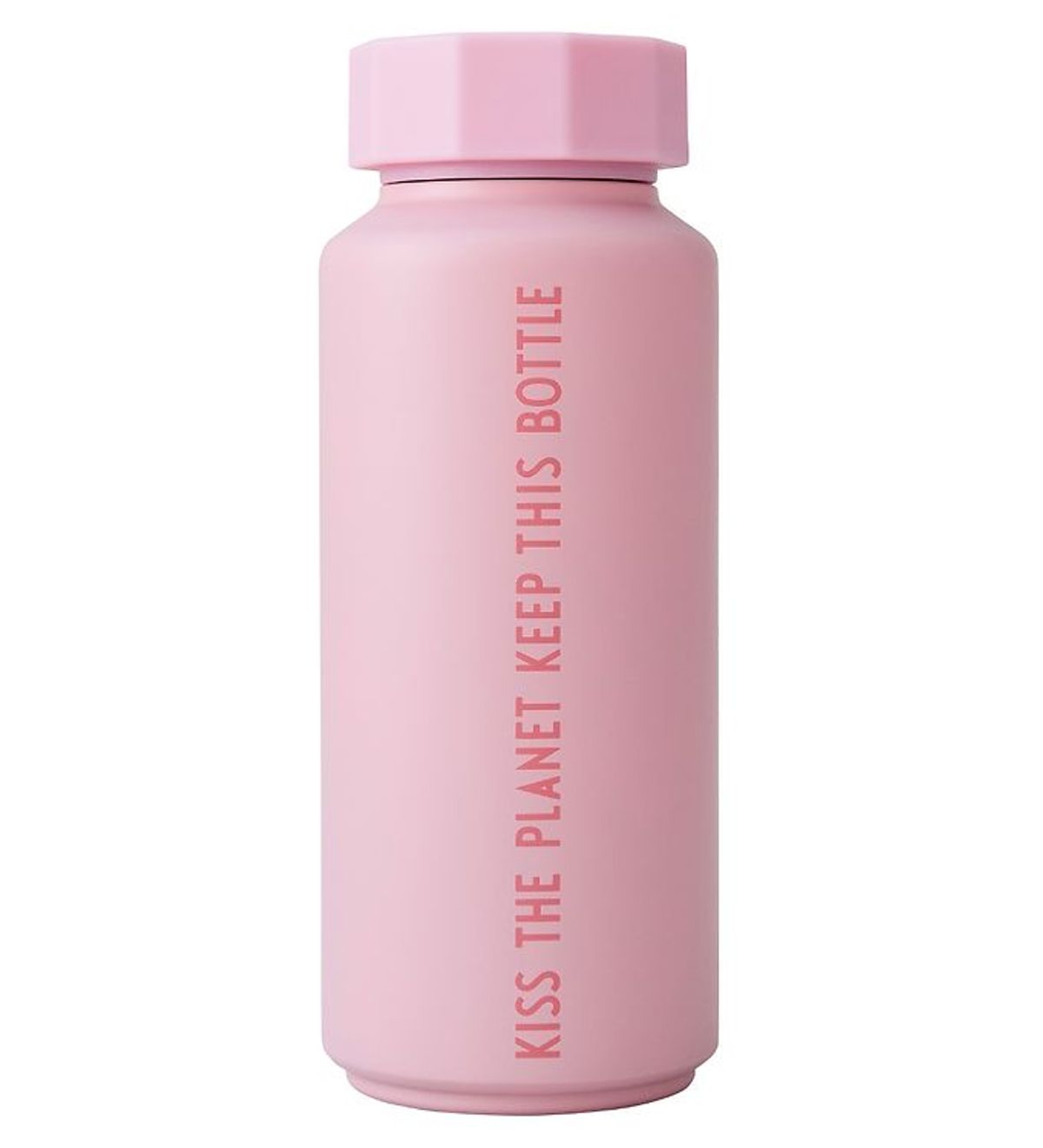 Design Letters Termoflaske - Kiss - 500ml - Pink