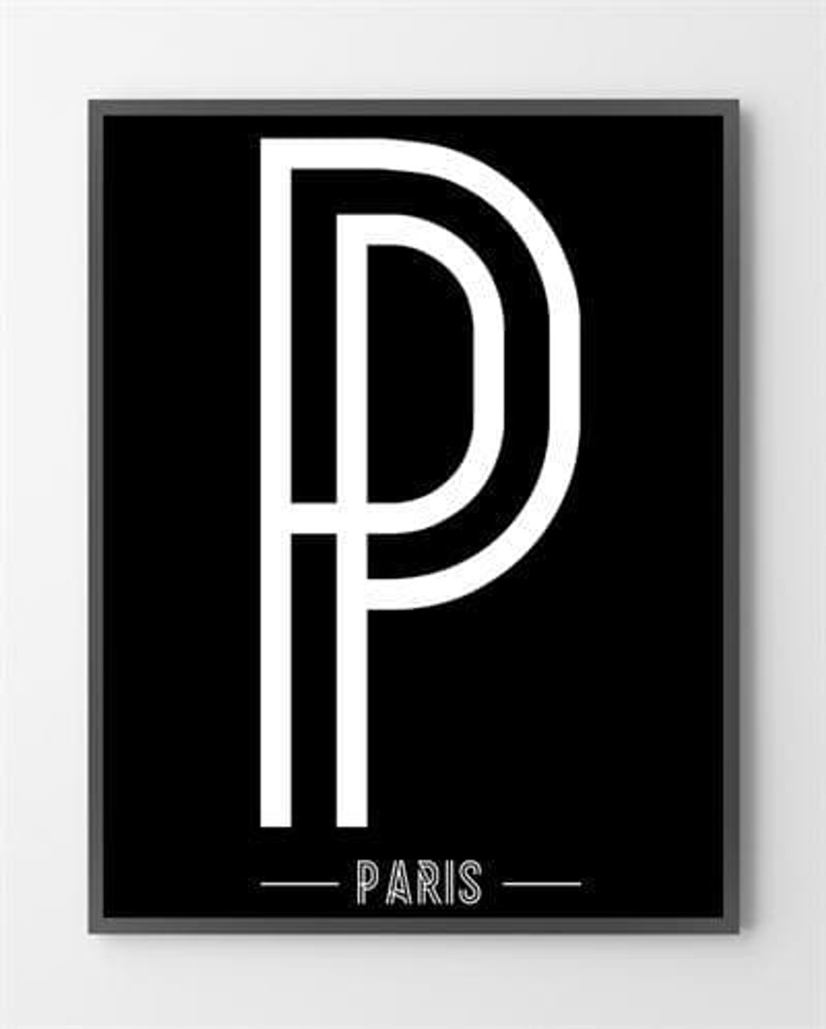 Design plakater - Paris - 30x40 cm.