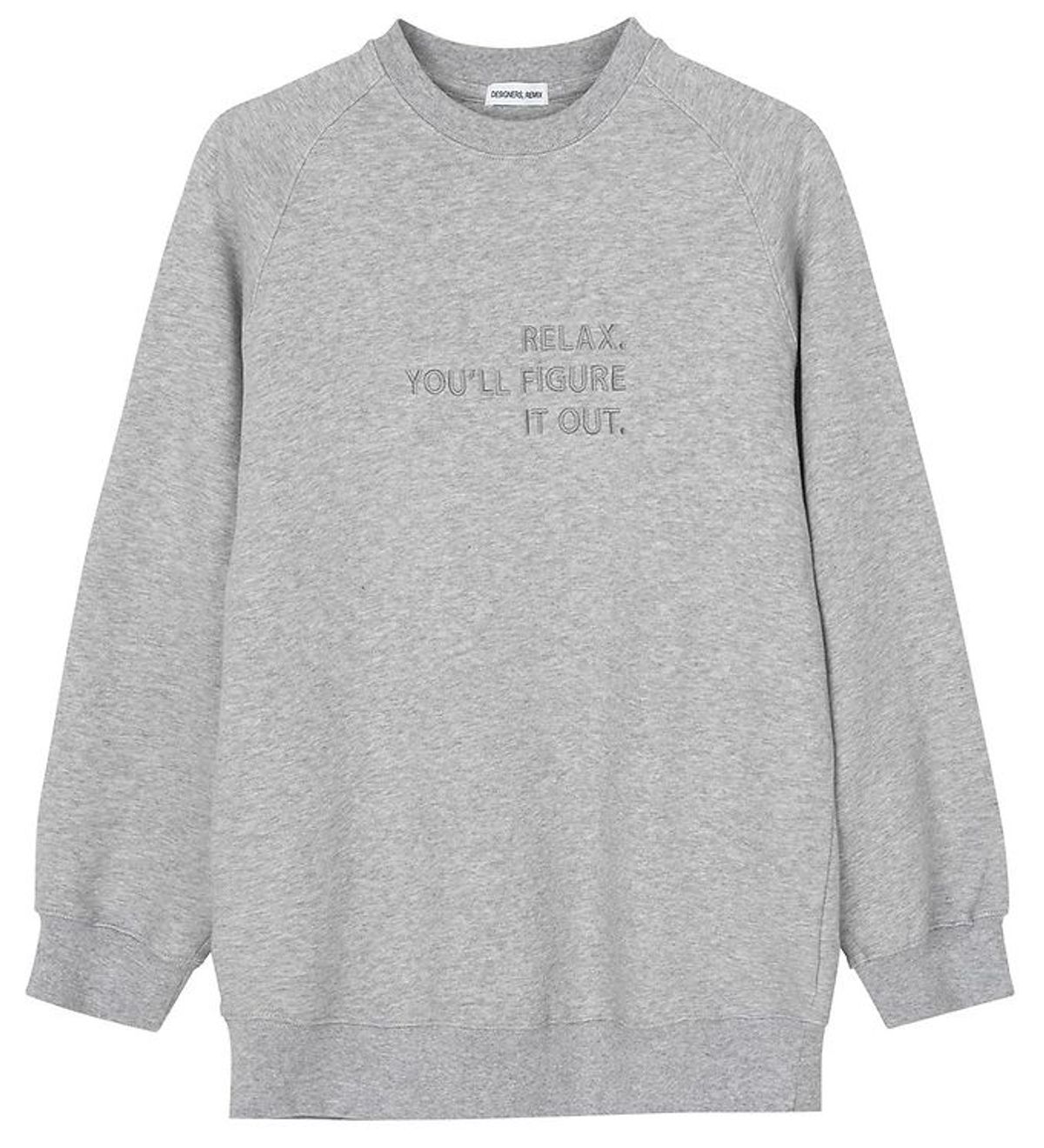 Designers Remix Sweatshirt - Willie - Gråmeleret