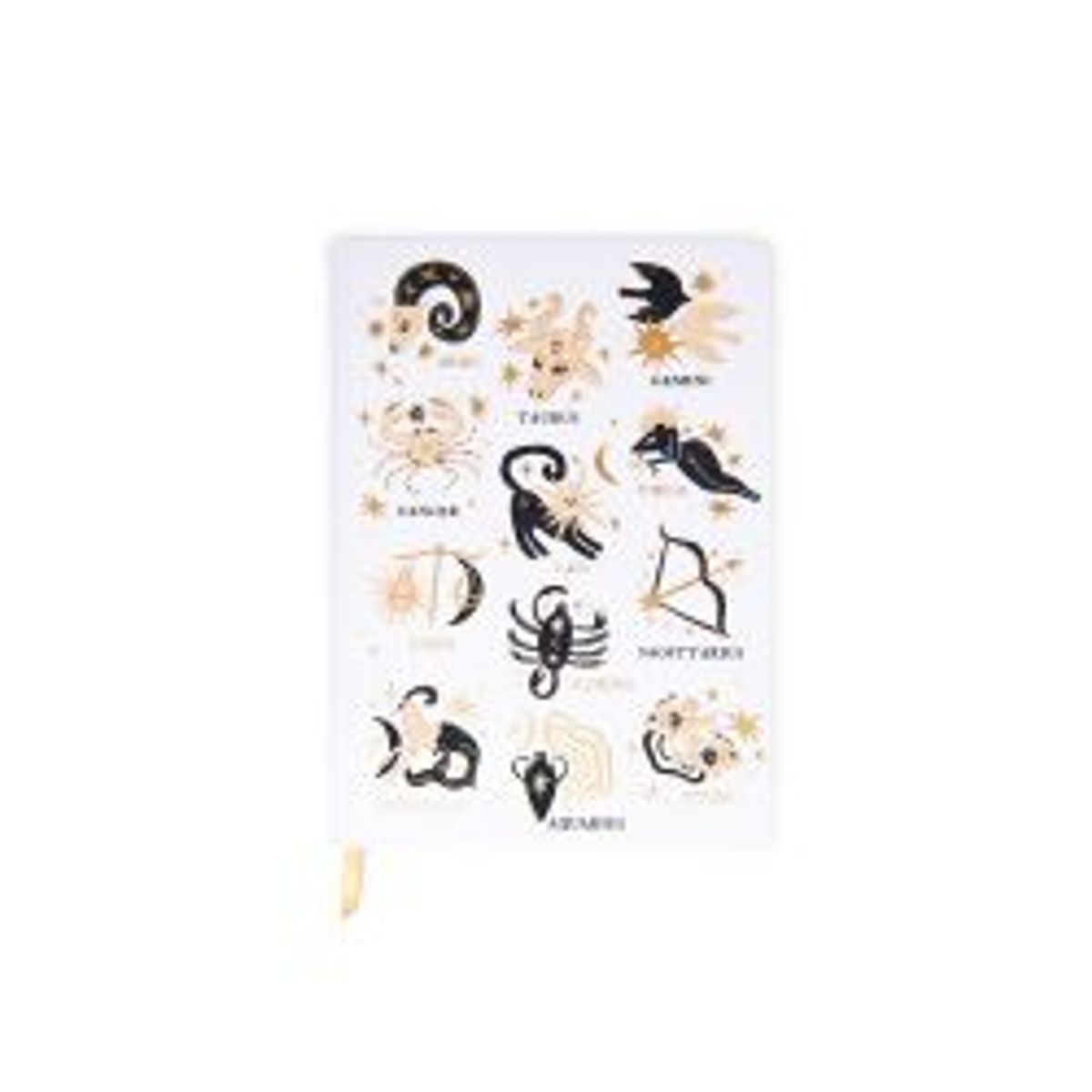 Designworks Ink Jumbo Journal Bookcloth Zodiac - Notesbog