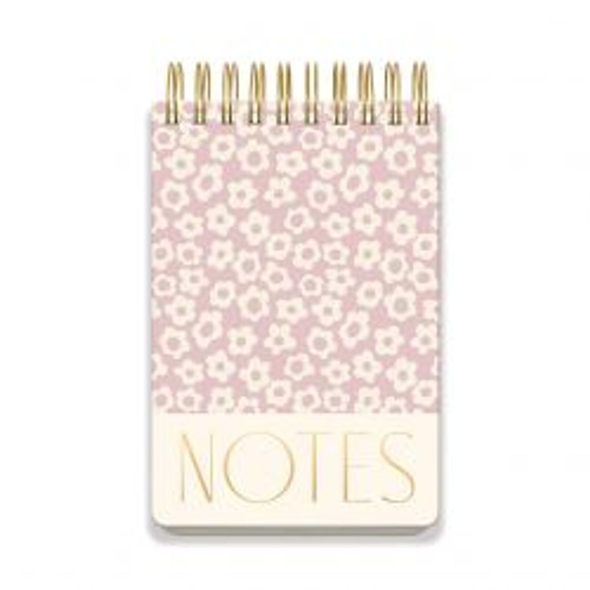 DesignWorks Ink Large Chunky Notepad - Lilac Groovy Floral - Notesblok