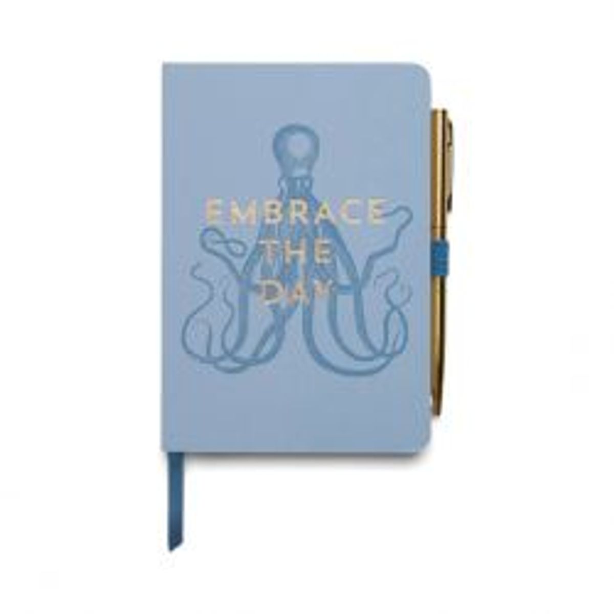 Designworks Ink Notebook With Pen - Embrace The Day - Notesbog