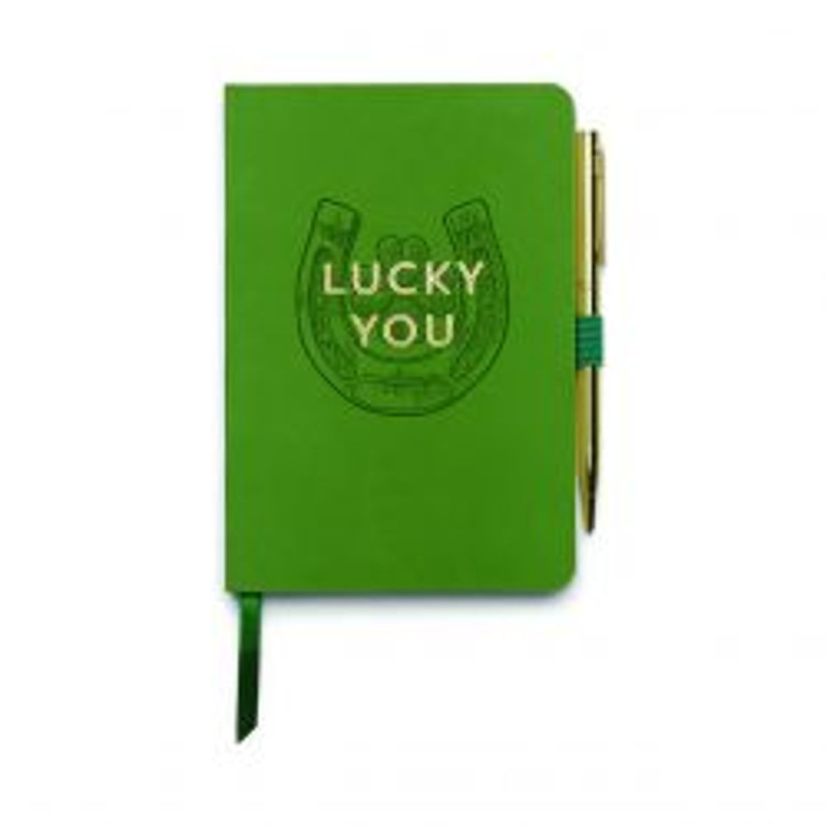 Designworks Ink Notebook With Pen - Lucky You - Notesbog