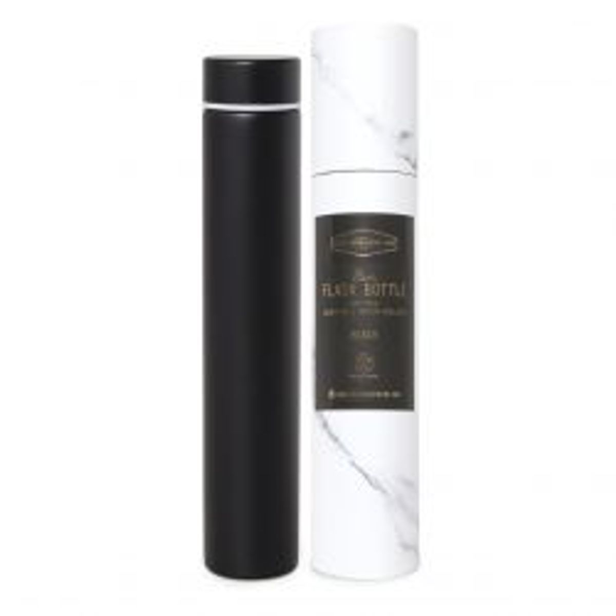 Designworks Ink Slim Thermos Matt Black - Drikkeflaske