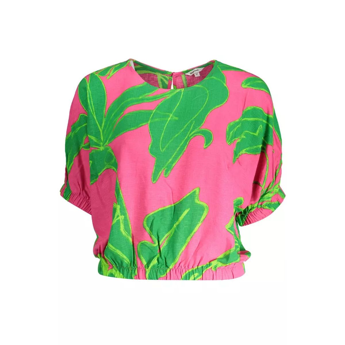 Desigual Pink Viscose Women Top