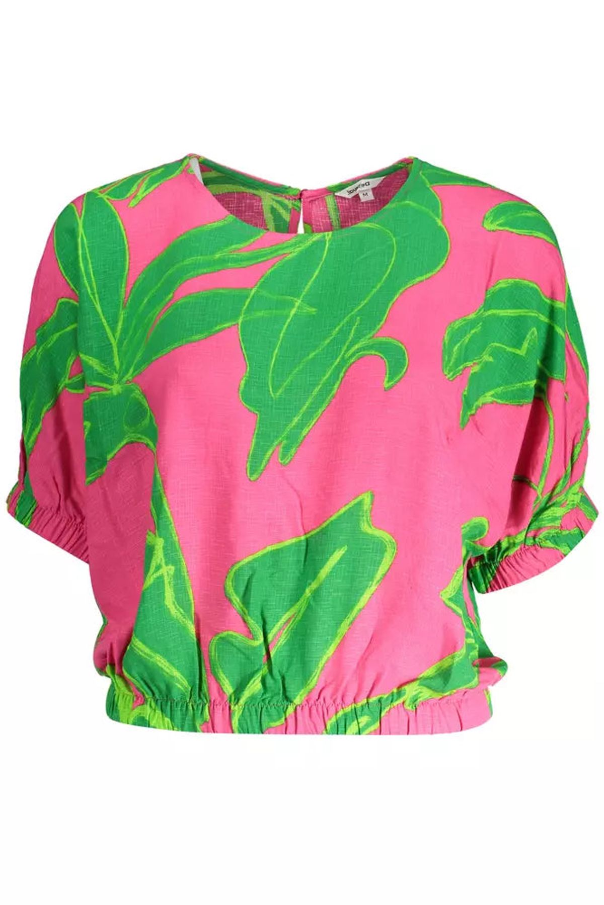 Desigual Pink Viscose Women Top