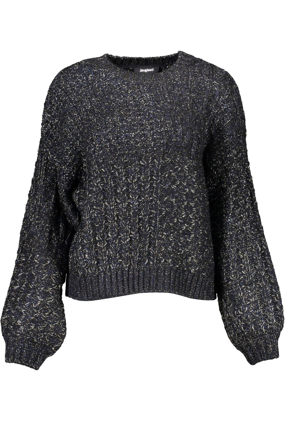 Desigual Sort Polyester Sweater