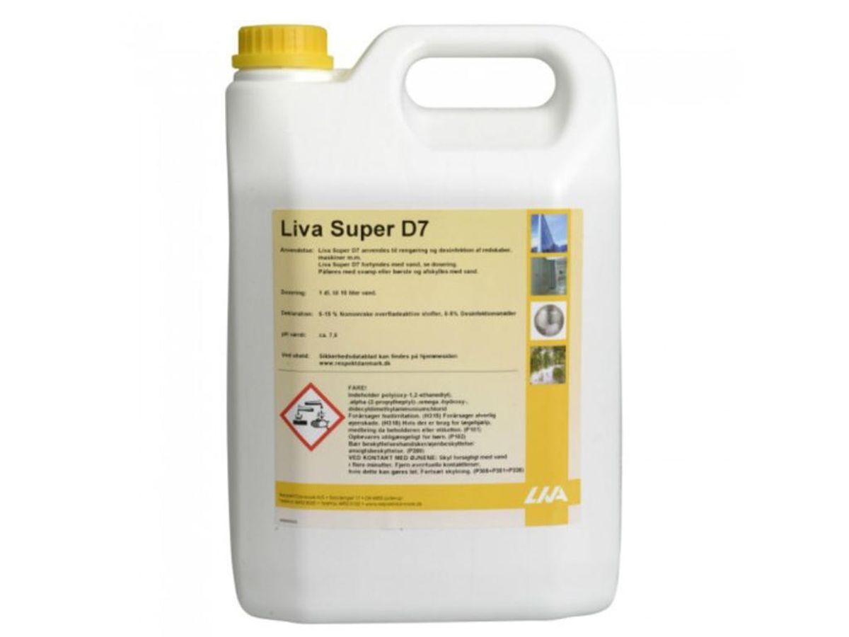 Desinfektion Liva Super D7 5 Liter