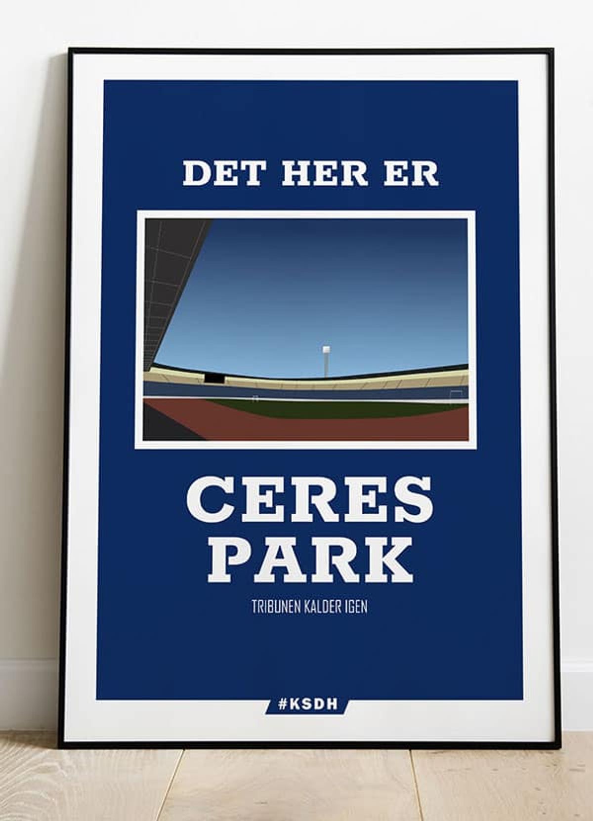 Det her er Ceres Park plakat - 30 x 40 cm - Kr. 219,-