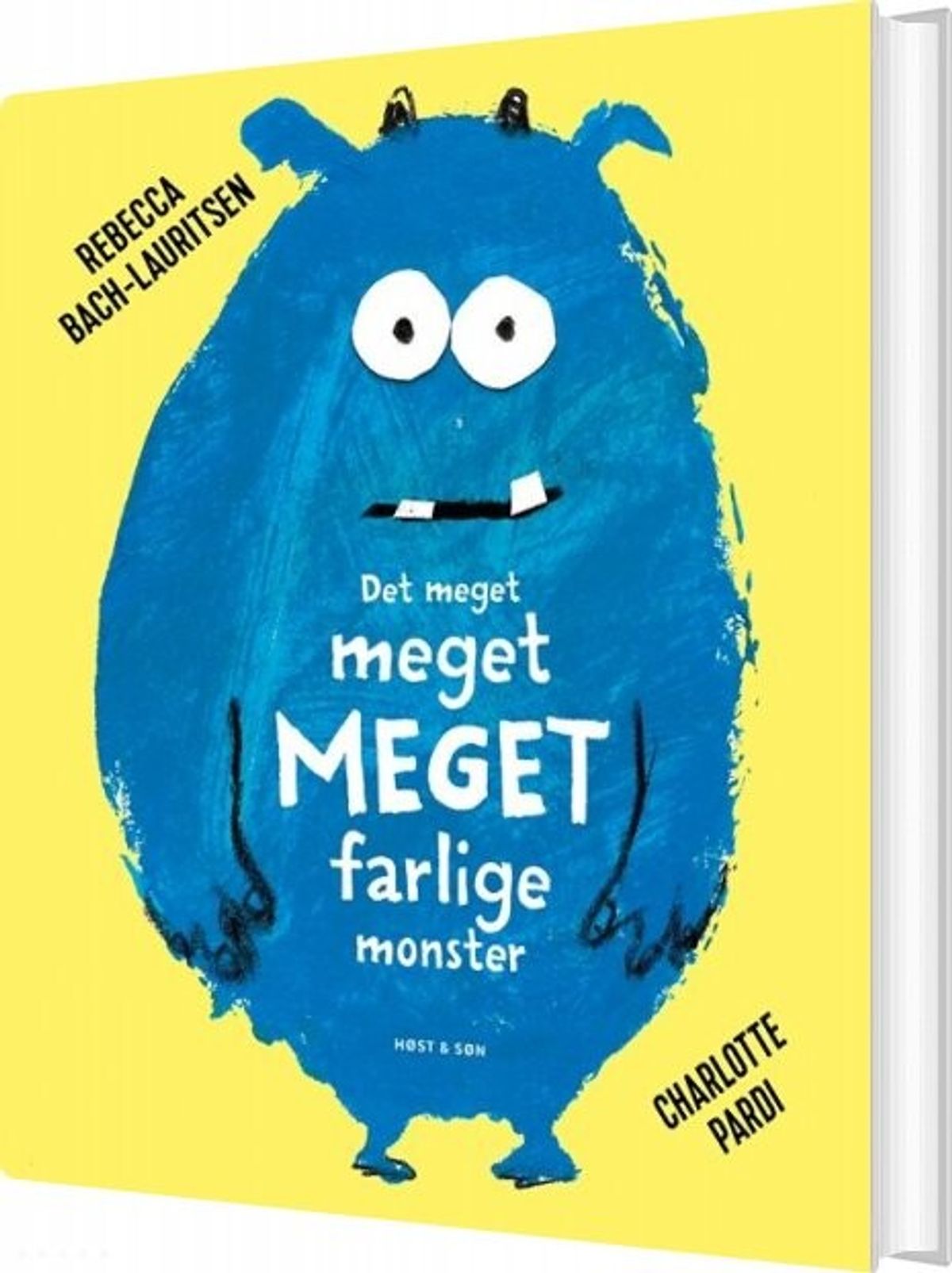 Det Meget Meget Meget Farlige Monster - Rebecca Bach-lauritsen - Bog