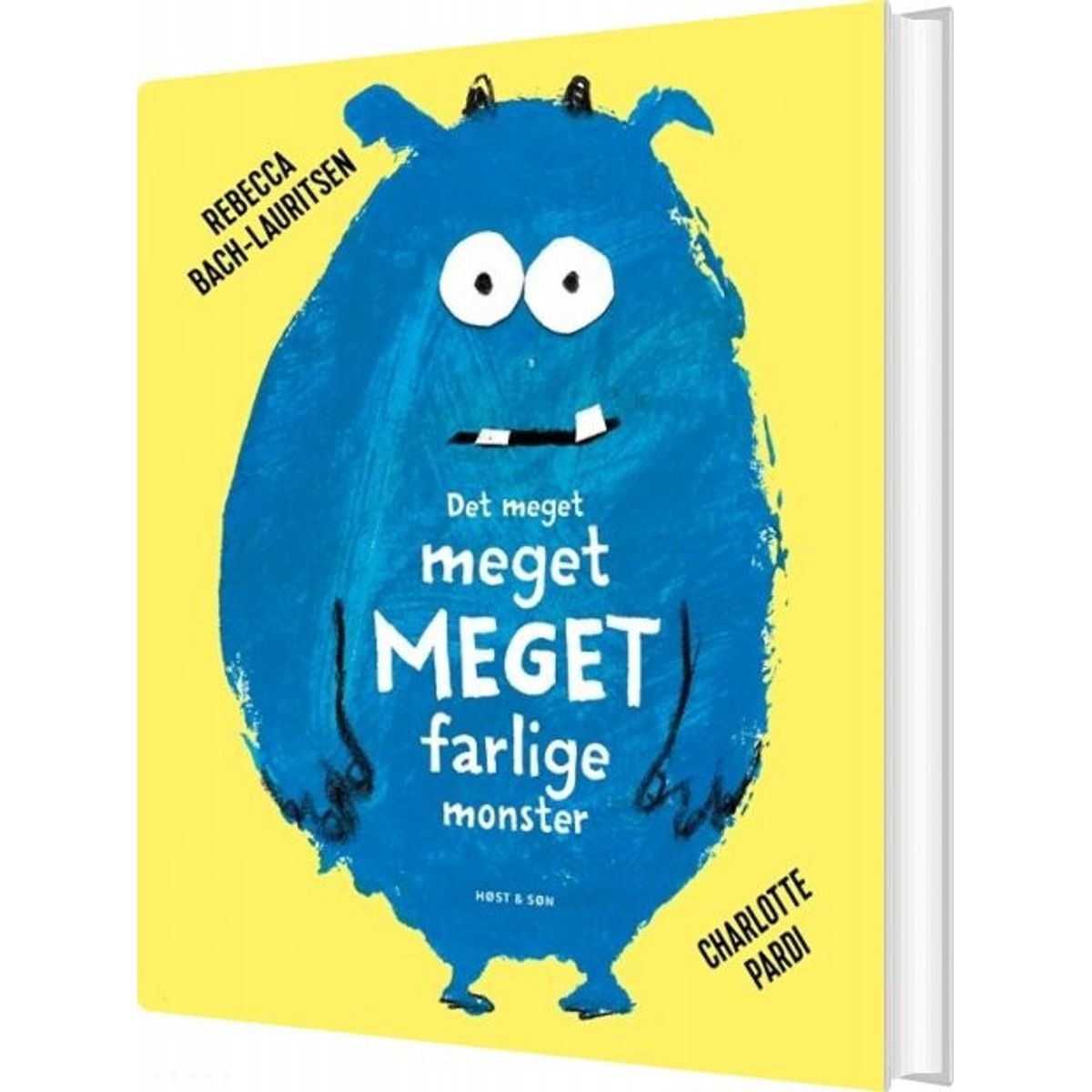 Det Meget Meget Meget Farlige Monster - Rebecca Bach-lauritsen - Bog