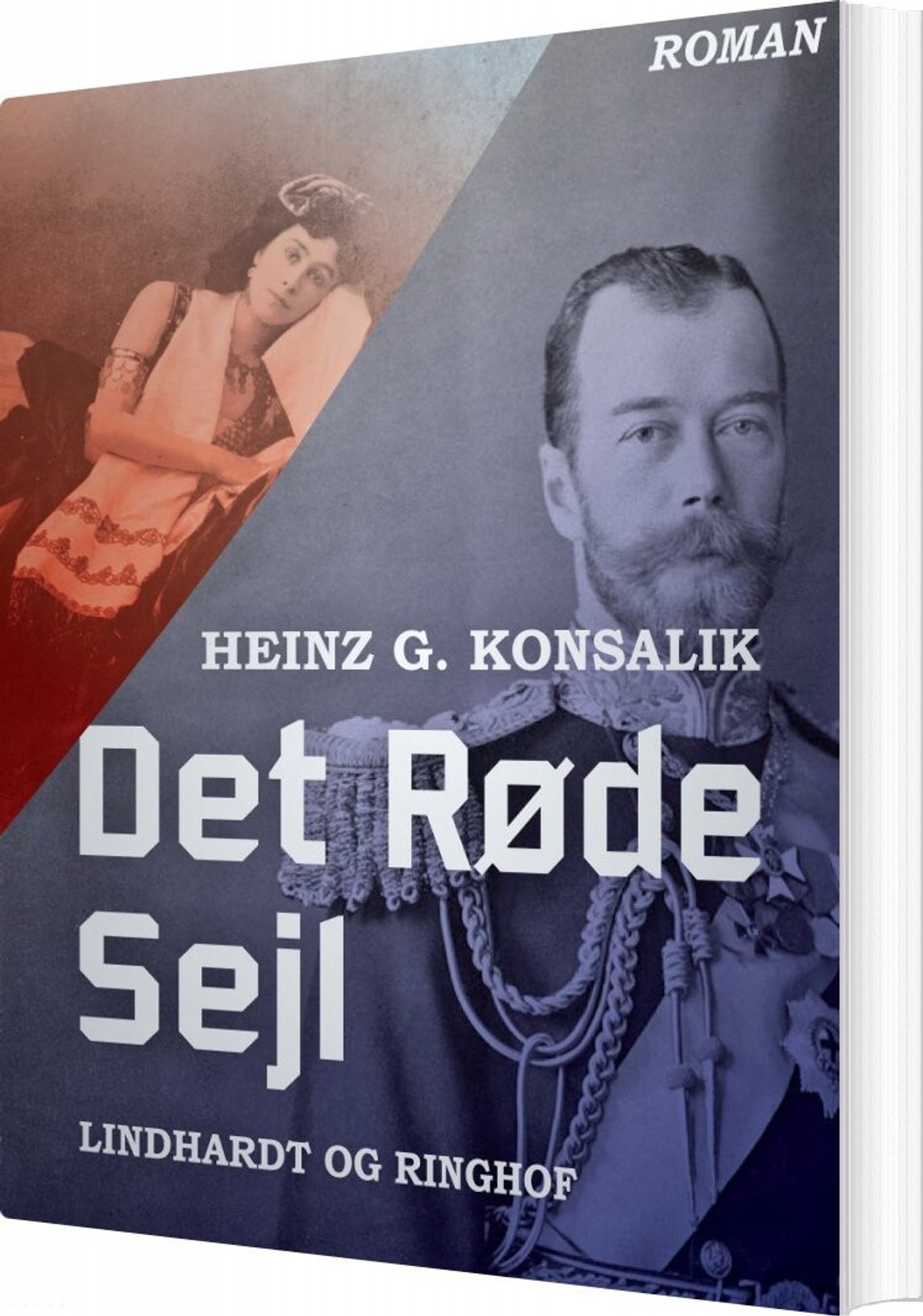 Det Røde Sejl - Heinz G. Konsalik - Bog