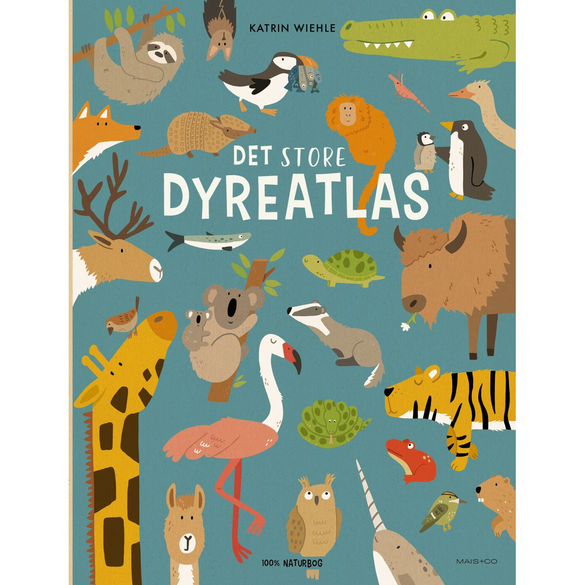 Det Store Dyreatlas - Katrin Wiehle - Bog