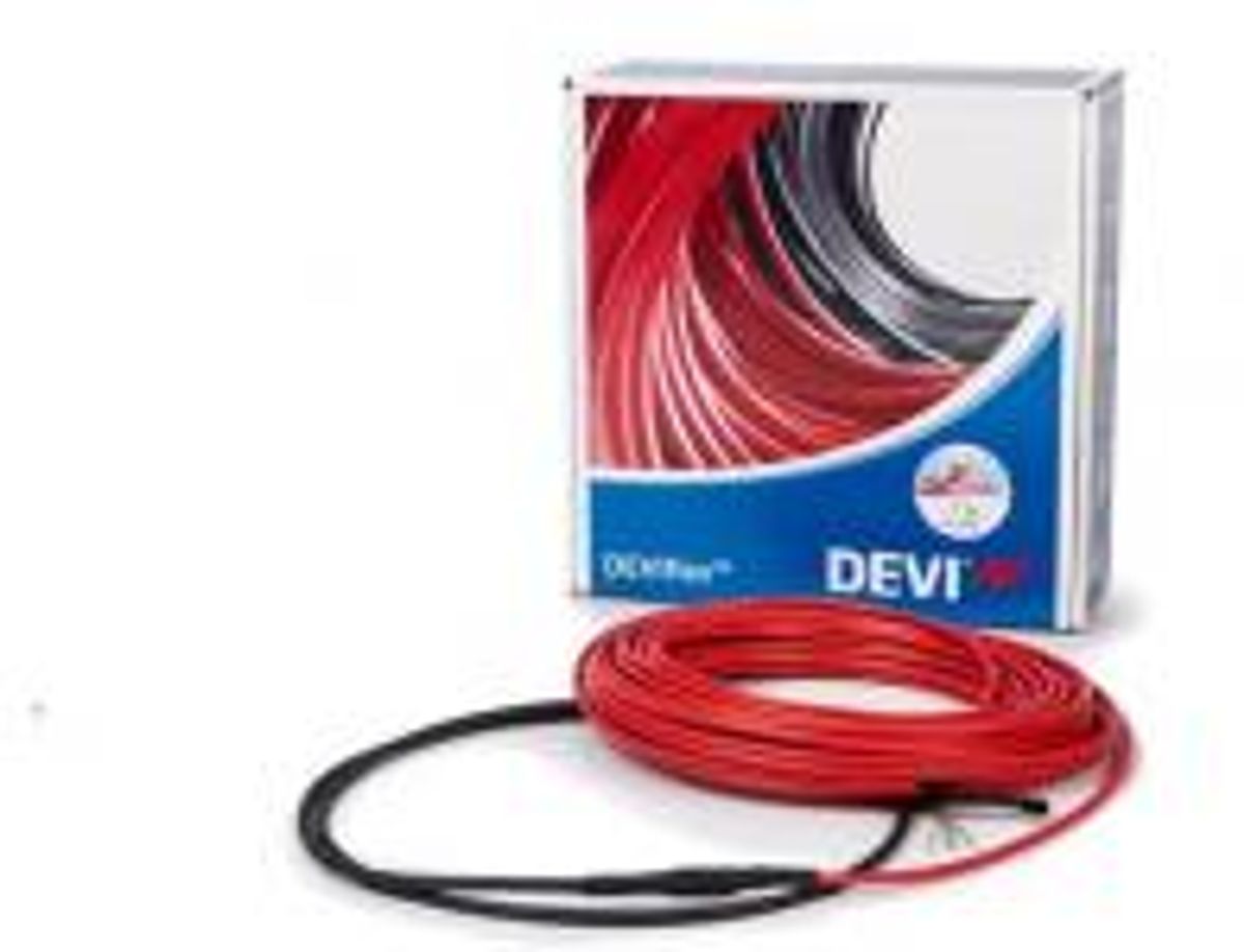 DEVIflex 10T Varmekabel, 2050W og 210m (10W pr. meter)