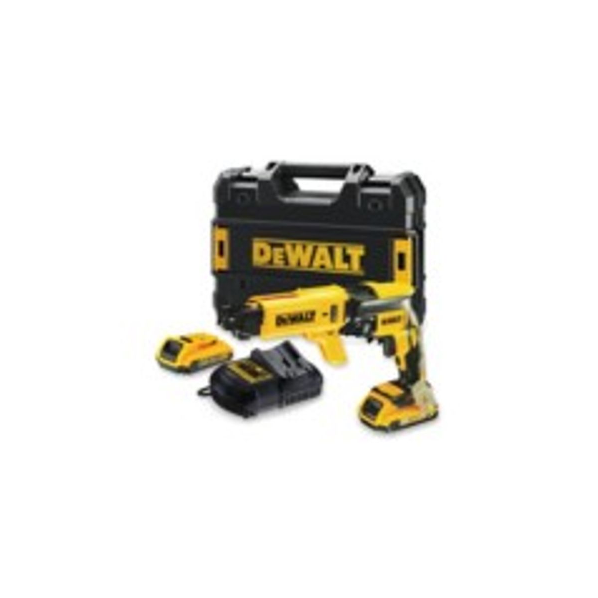 DeWALT DCF620P2K-QW Autofremføringsskruetrækker 1/4 unbrakosokkel