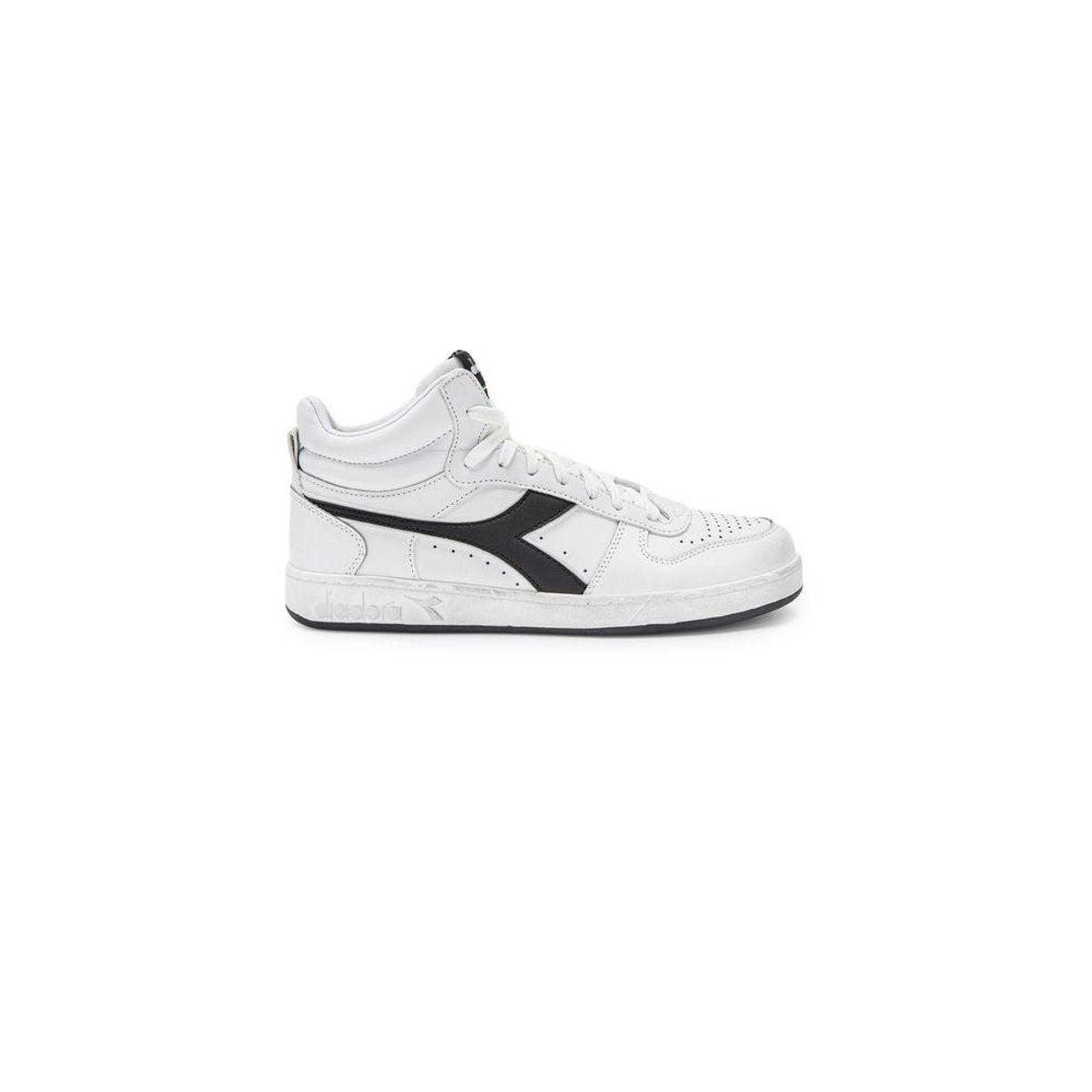 Diadora Black Leather Sneakers