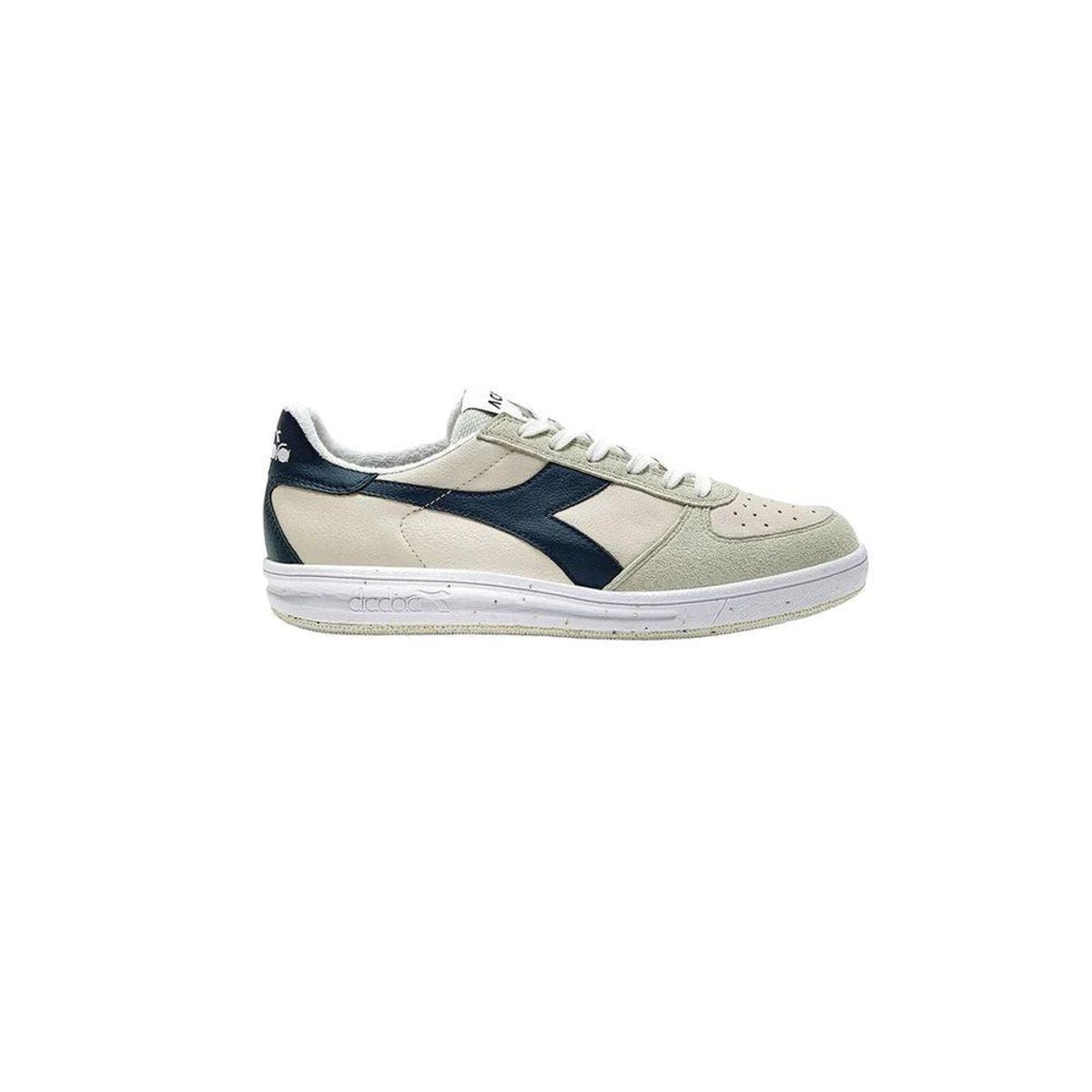 Diadora Blue Leather Sneakers