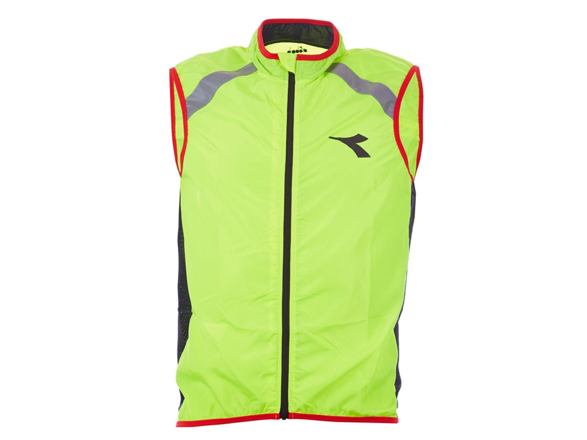 Diadora - Cykel Vest Padova - Str. M - Yellow fluo