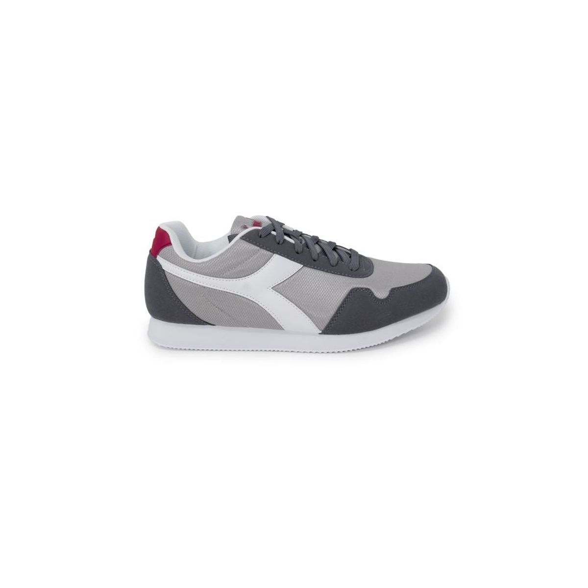 Diadora Gray Polyester Sneakers