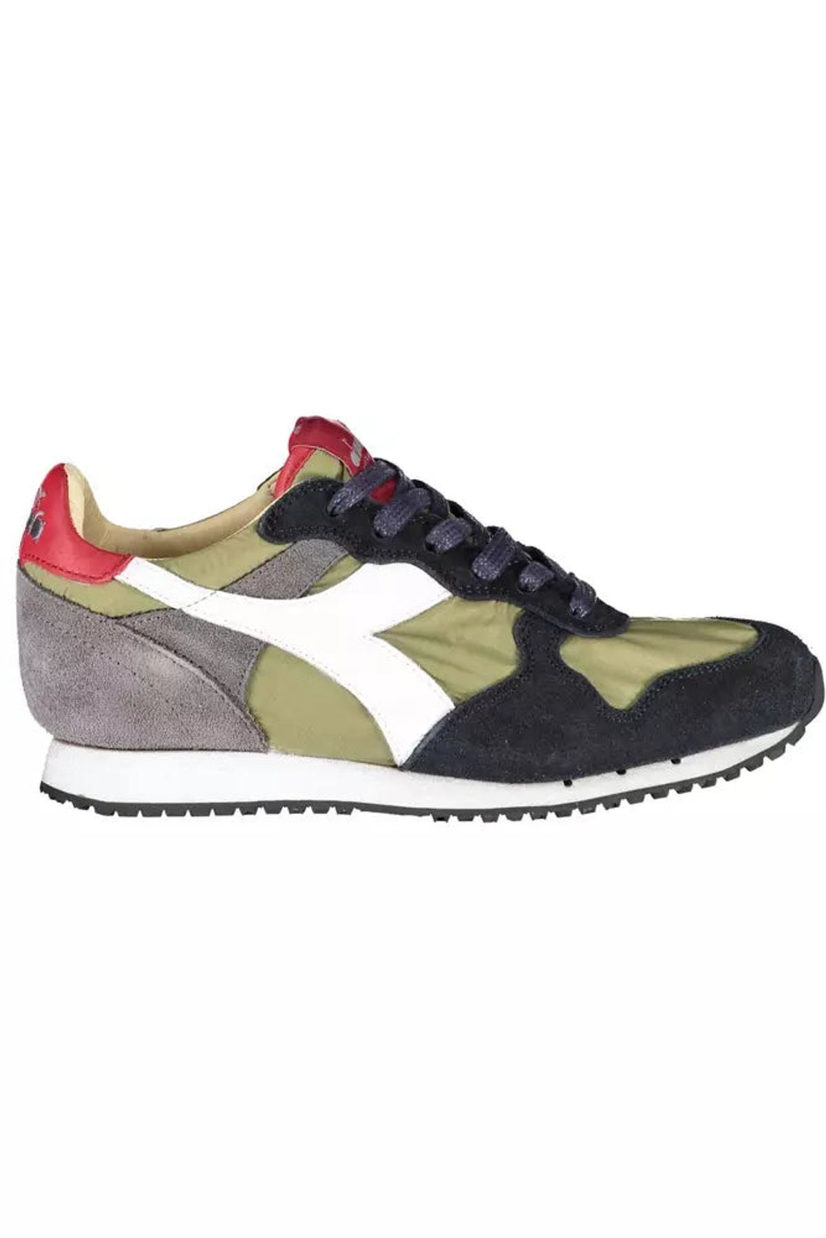 Diadora Green Leather Dame Sneakers