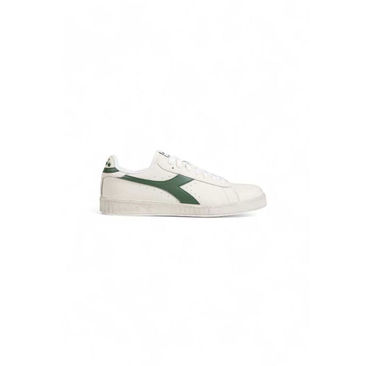 Diadora Green Leather Sneakers