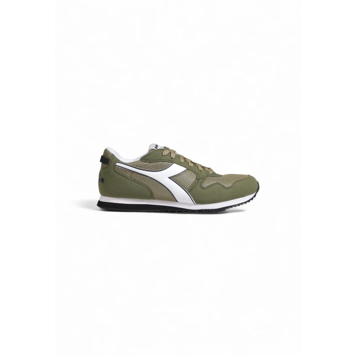 Diadora Green Textile Sneakers