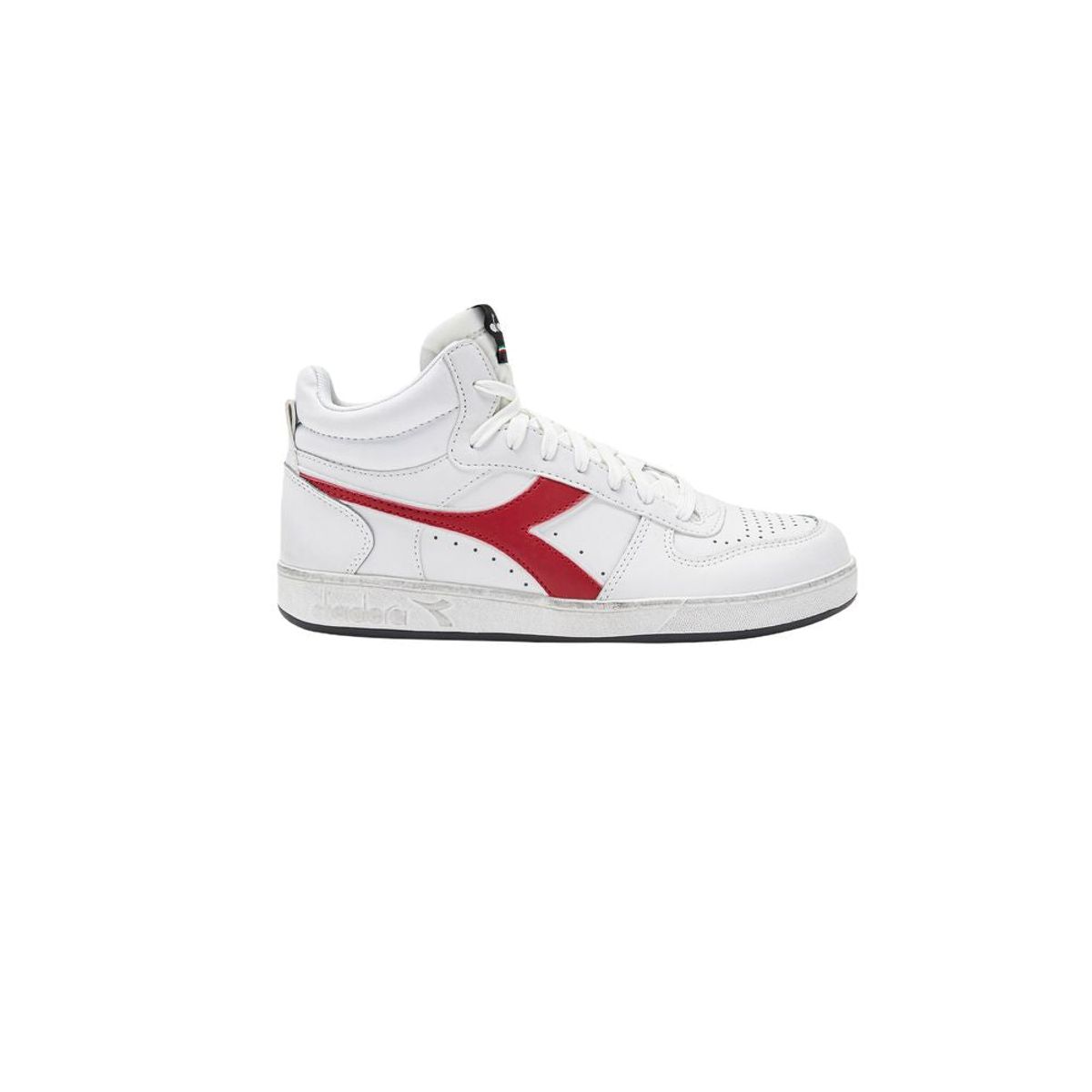 Diadora Red Leather Sneakers