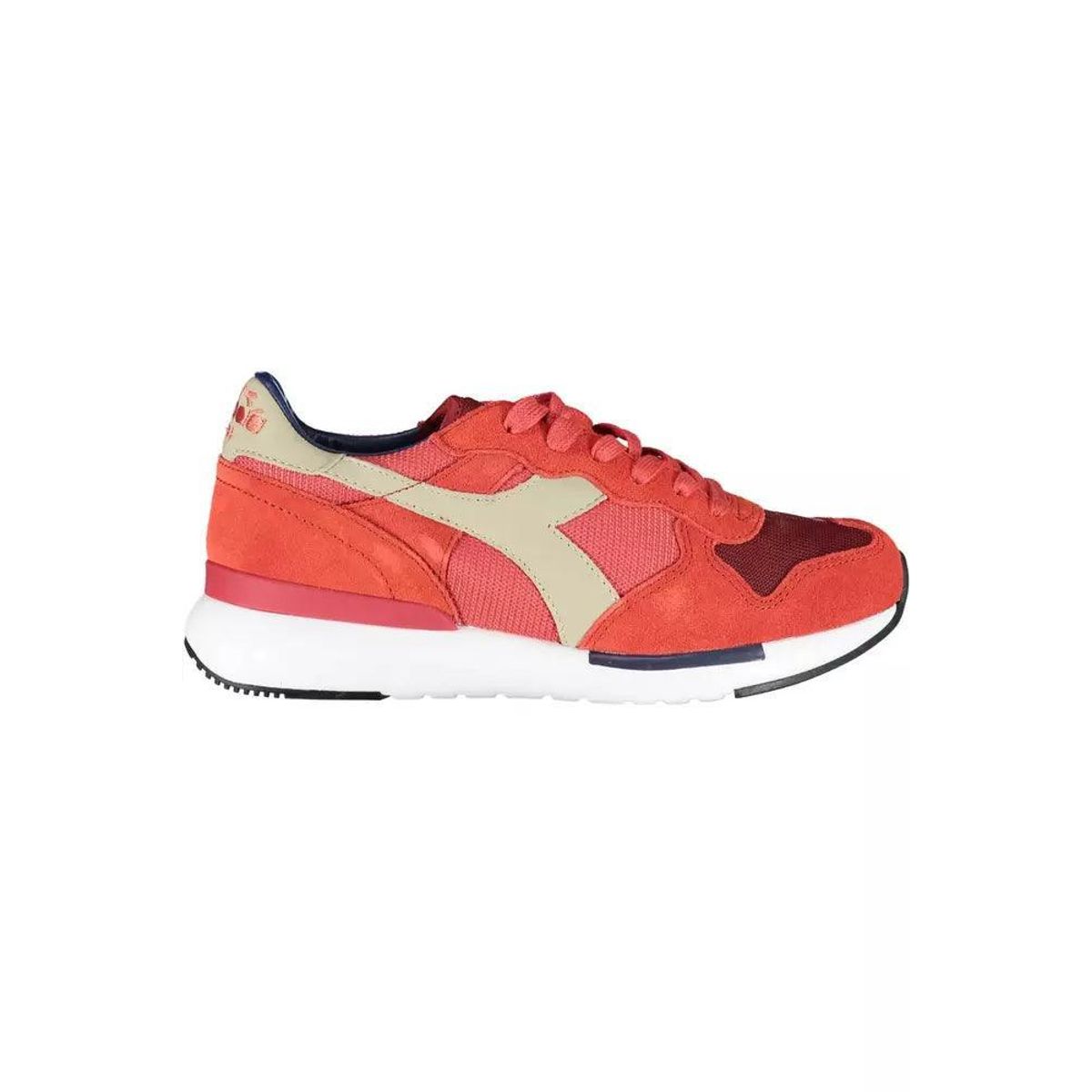 Diadora Red Leather Women Sneaker