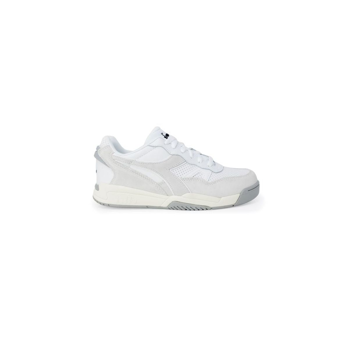 Diadora White Synthetic Leather Sneakers