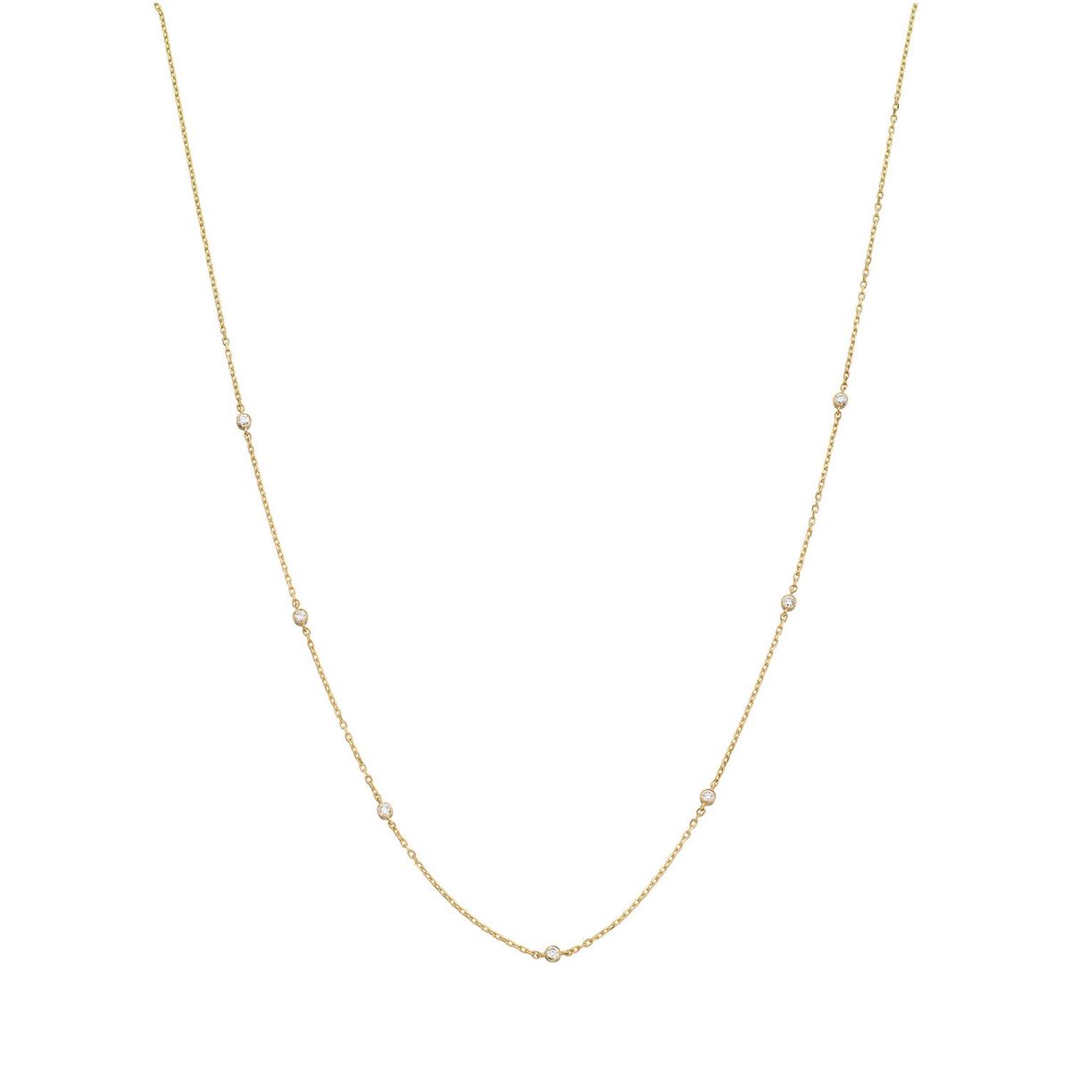 Diamond Collection by Vibholm - Collier JNB0189Y-14 Guld