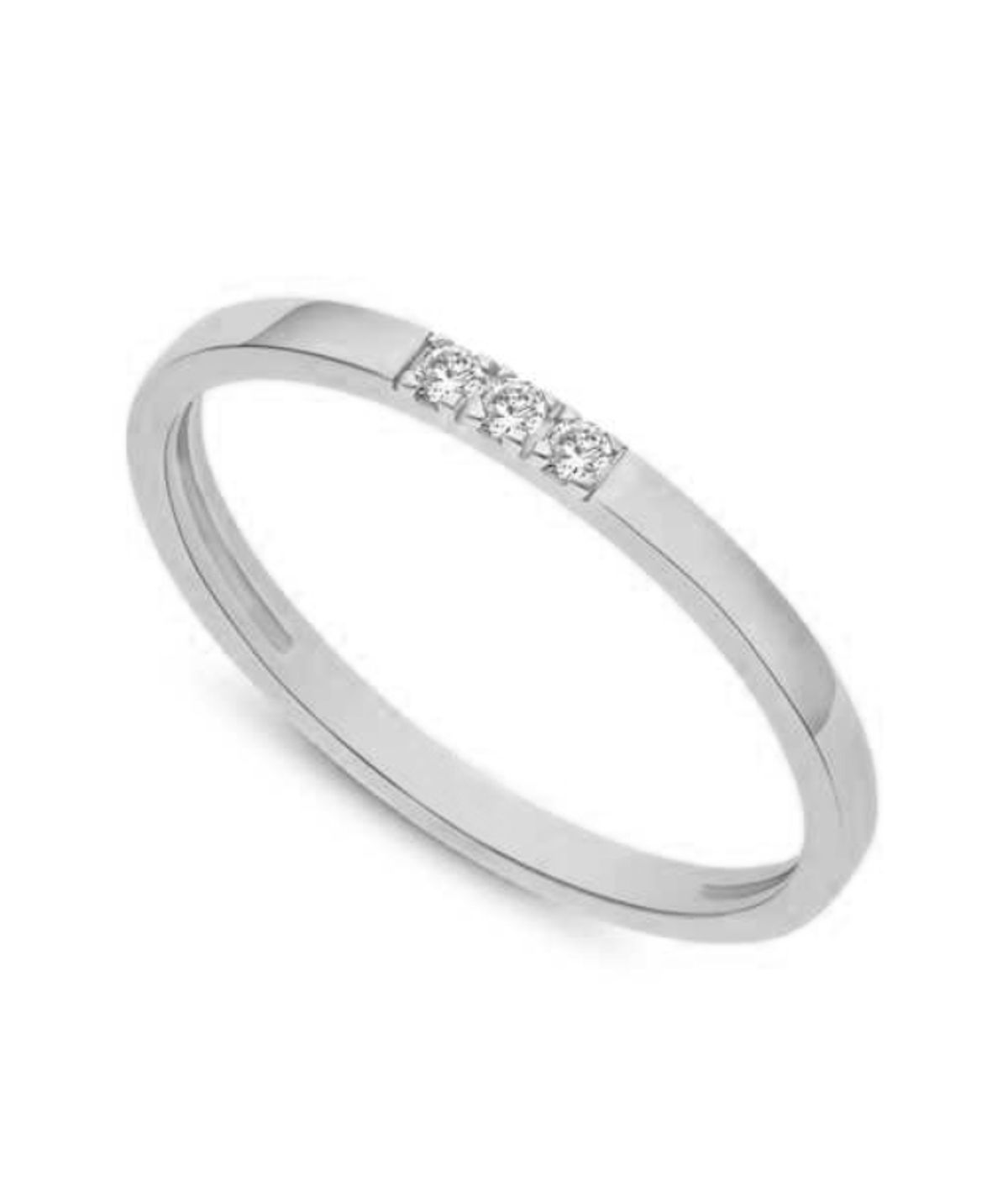 Diamond Collection by Vibholm - Diamantring 0,03 ct. 14 kt. hvidguld