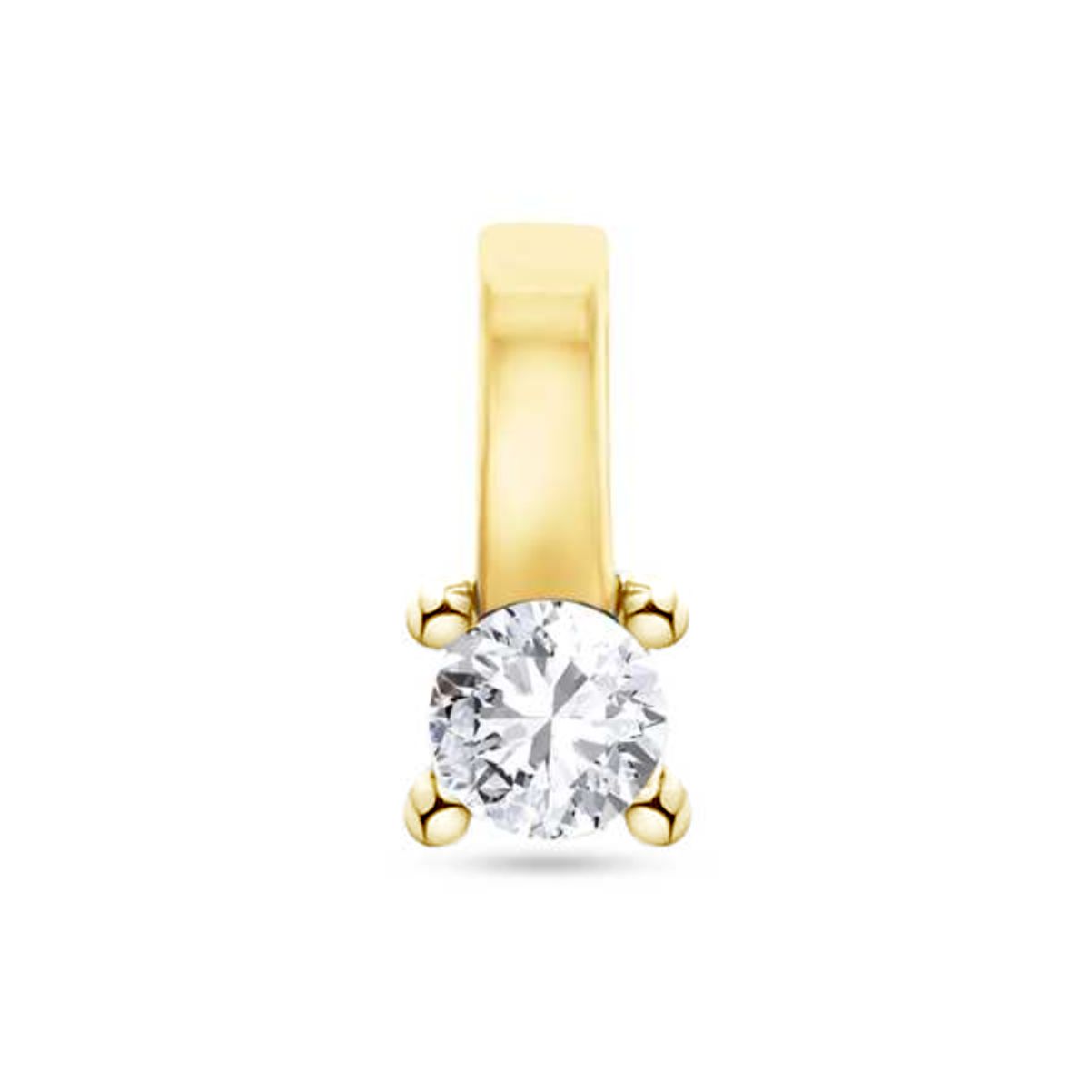 Diamond Collection by Vibholm - Diamantvedhæng, 0,07 ct. 14 kt. guld