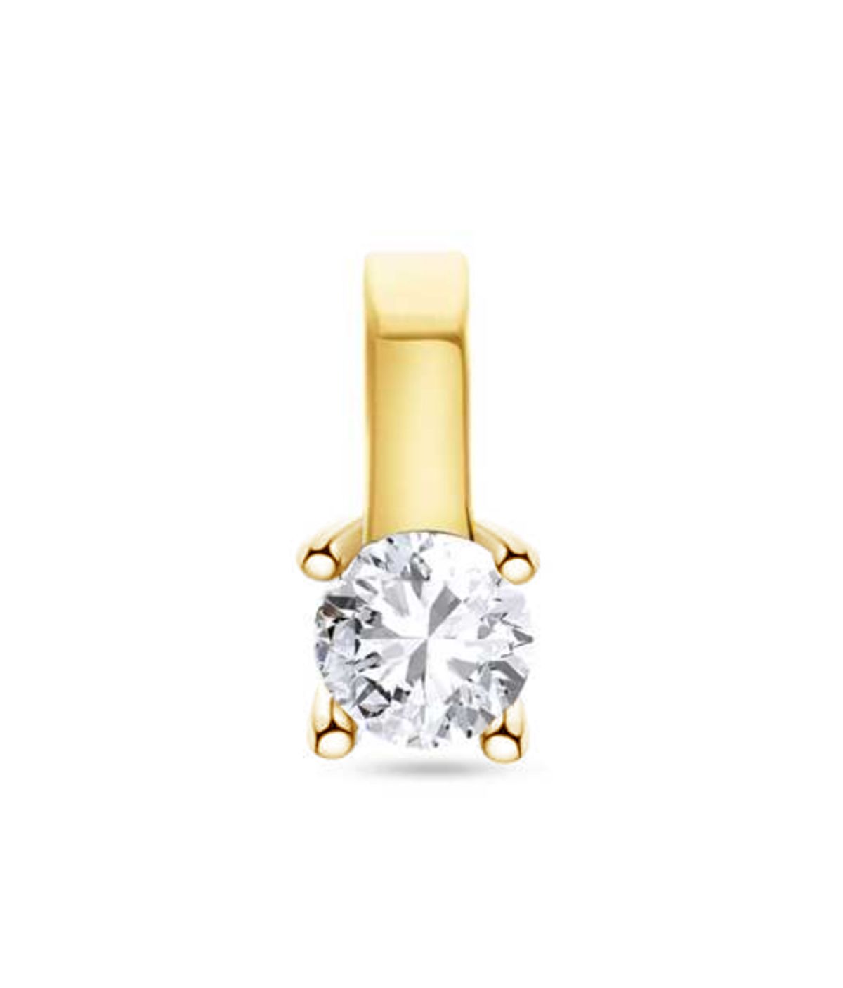 Diamond Collection by Vibholm - Diamantvedhæng, 0,15 ct. 14 kt. guld