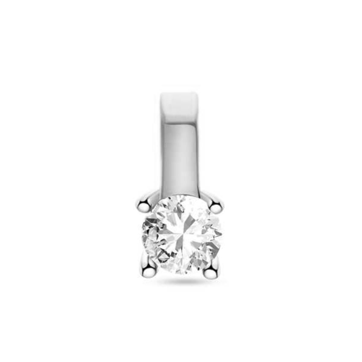 Diamond Collection by Vibholm - Diamantvedhæng, 0,15 ct. 14 kt. hvidguld