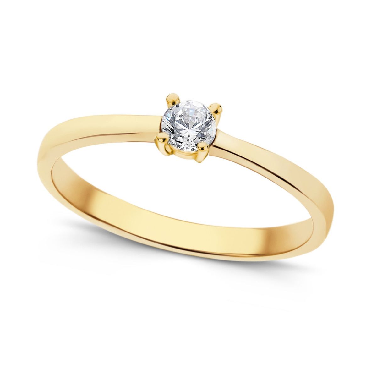 Diamond Collection by Vibholm - Solitairering 14 kt. guld