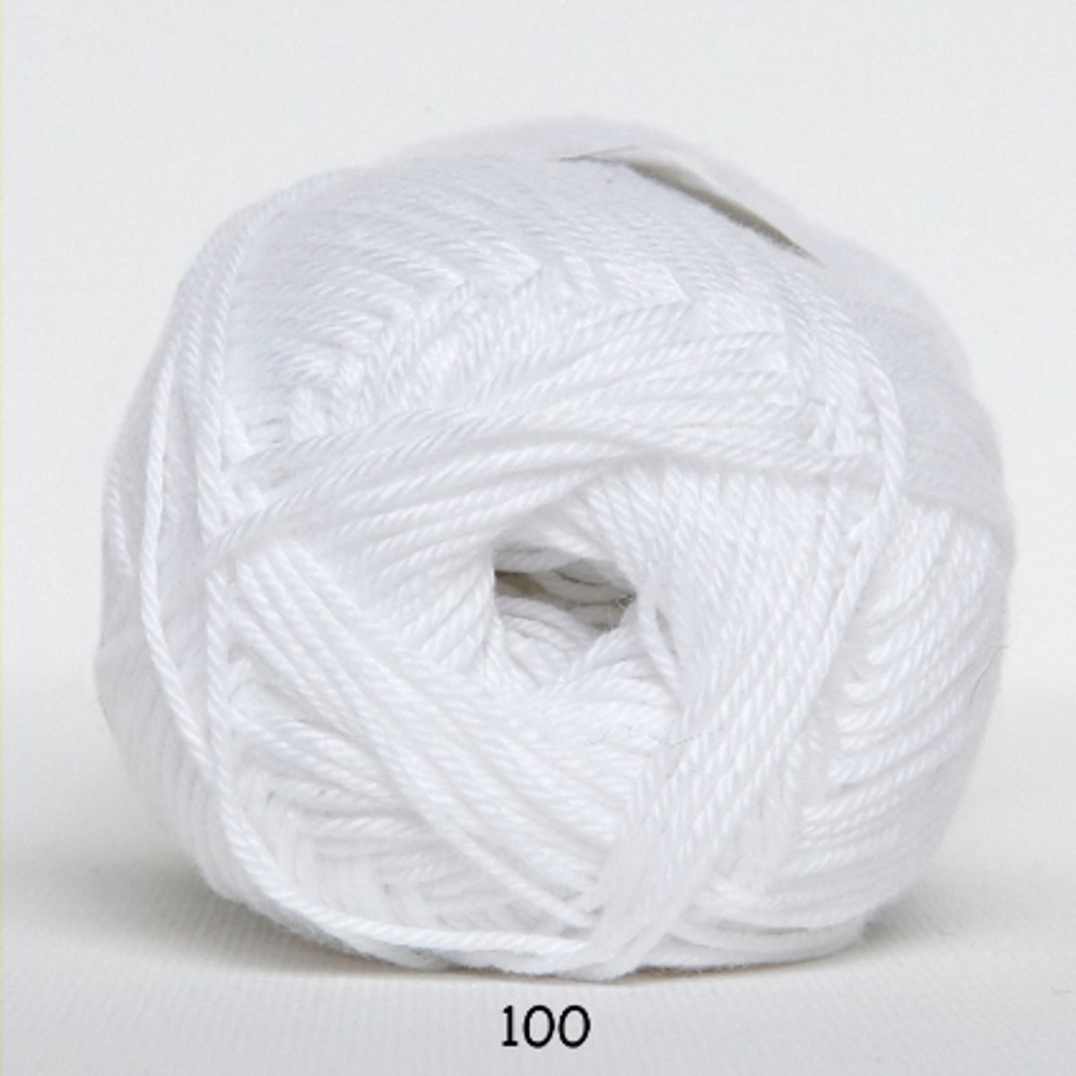 Diamond Cotton, hvid, 50 g, nr. 100