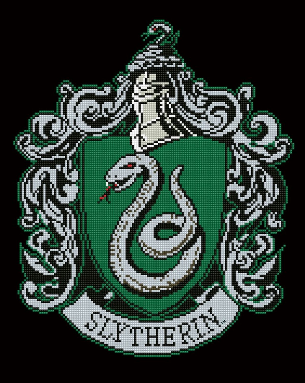 Diamond Dotz Harry Potter Slytherin Crest 40 x 50 cm