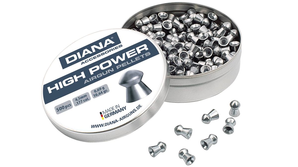 Diana High Power Hagl, 400 Stk, 4,5mm(.177)