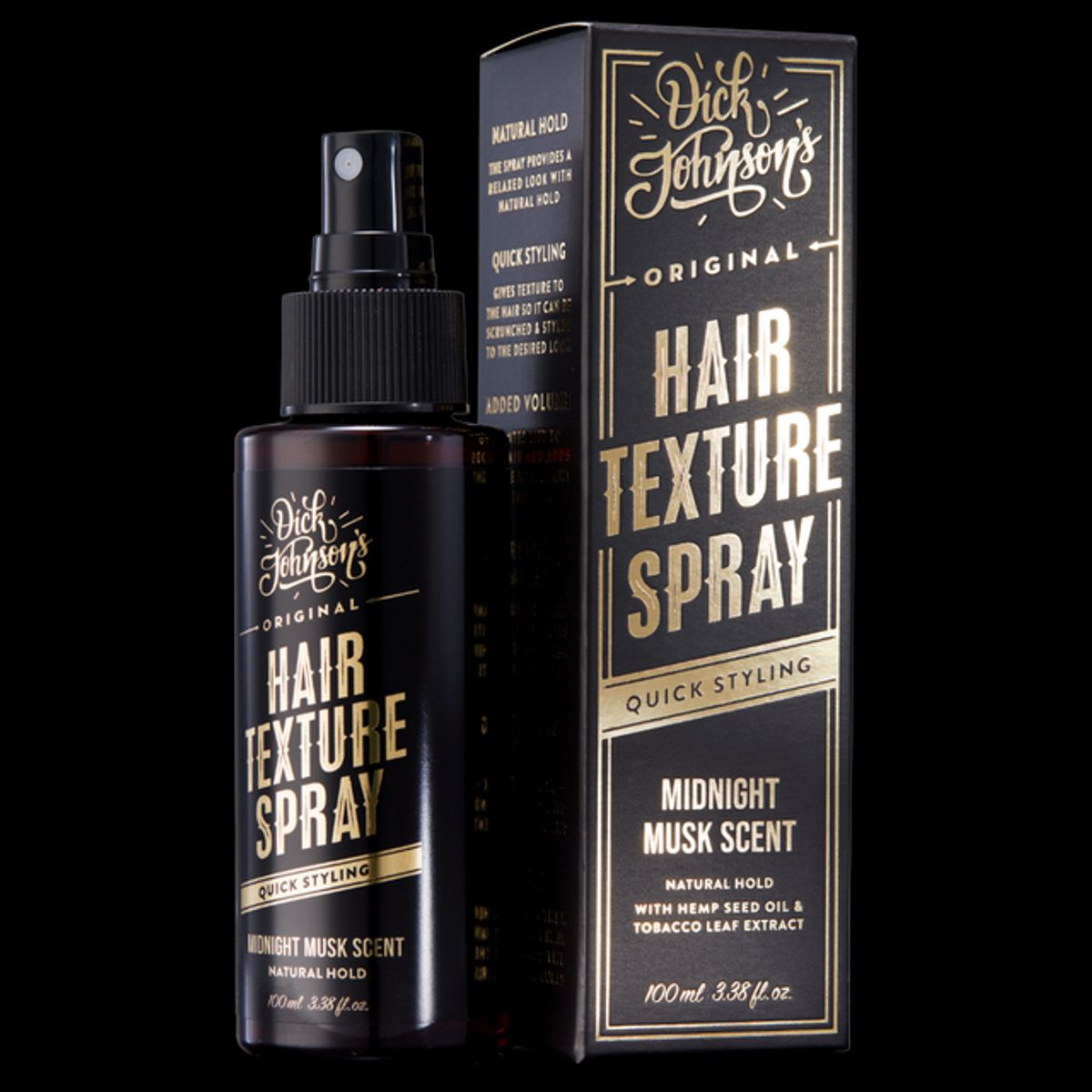 DICK JOHNSON Hair Texture Spray - 100ML (SYNDIG HAIR STYLING!)