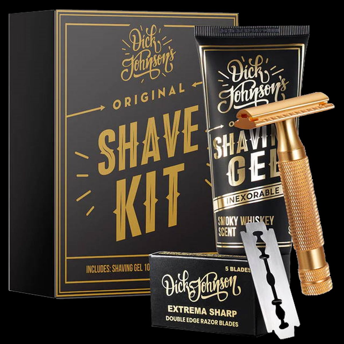 Dick Johnson - Luksus Shaving Kit til Mænd