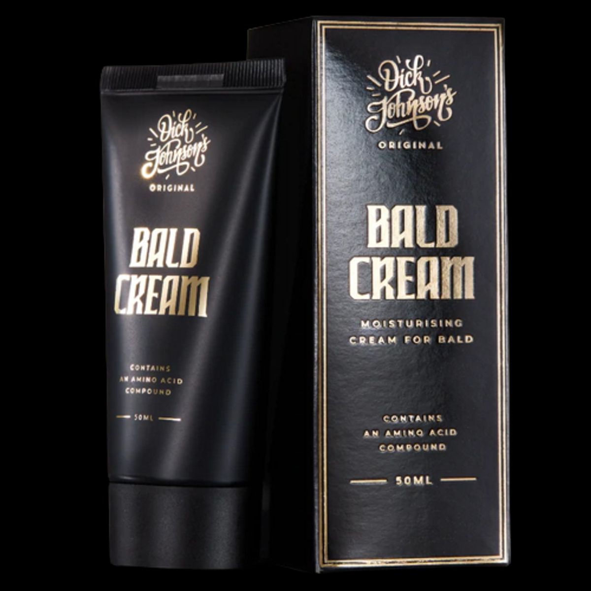 Dick Johnsons Bald Cream - Godkendt af Dean Norris fra Breaking Bad & Better call Saul - 50 ml