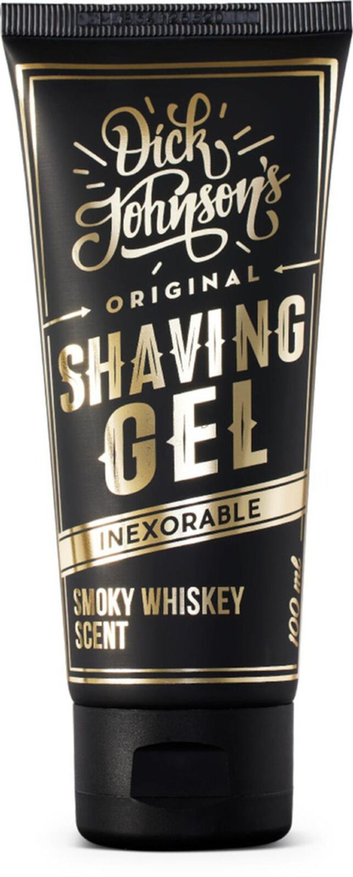 Dick johnson's original shaving gel smoky whiskey scent 100ml