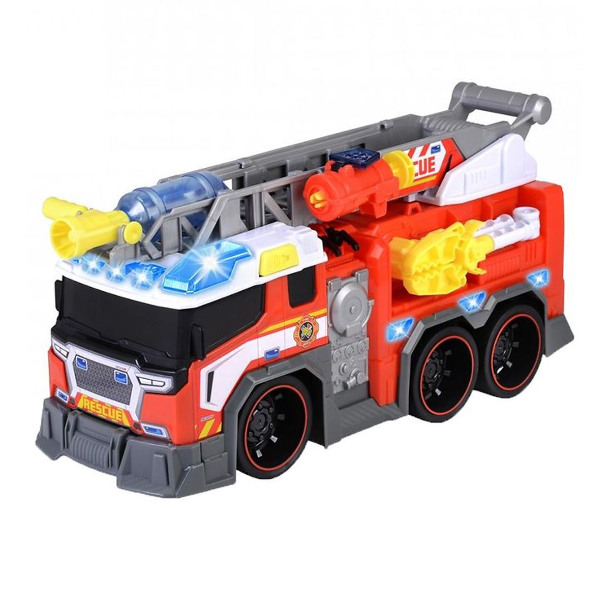 Dickie Toys Bil - Fire Fighter - Lys/Lyd