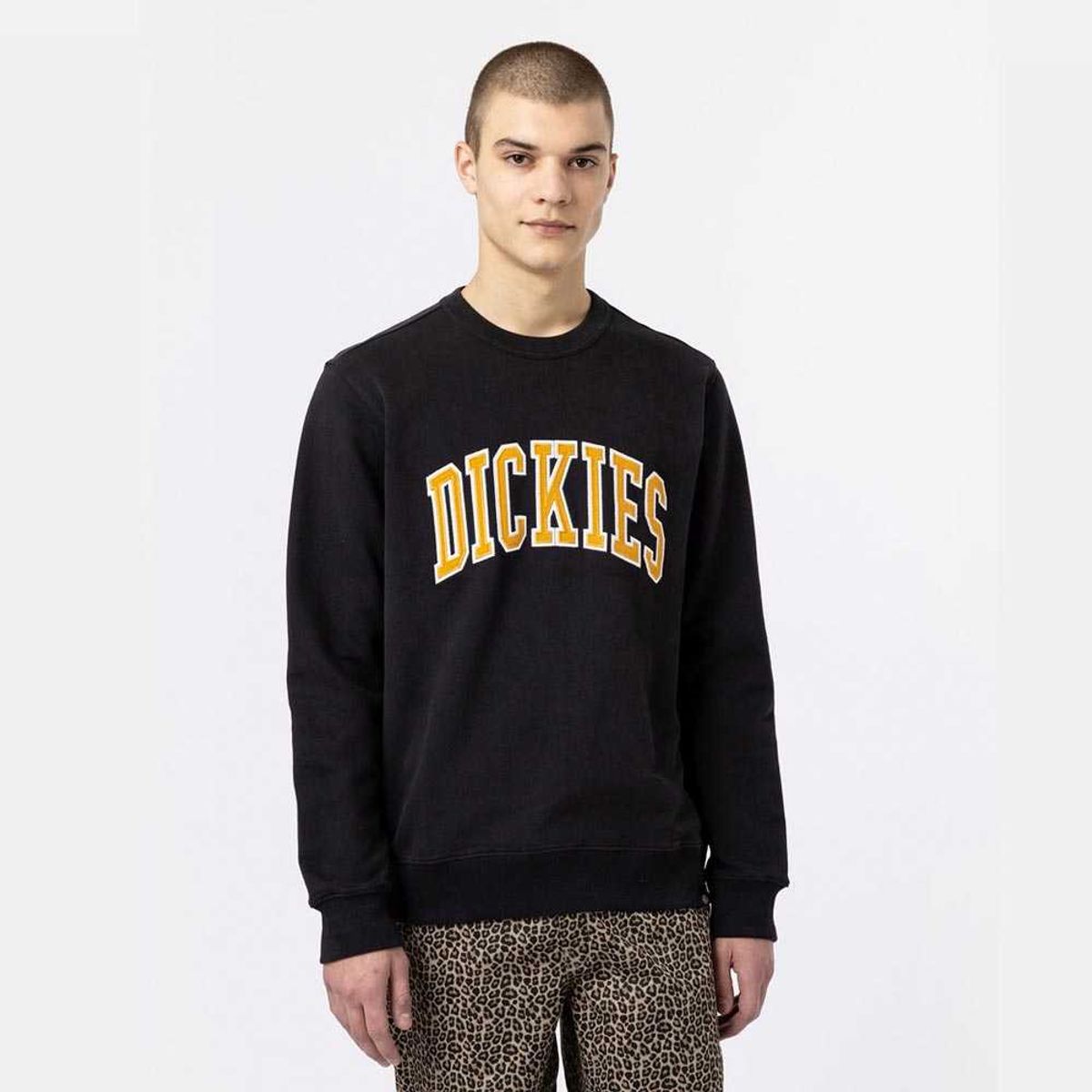 Dickies Aitkin Sweatshirt Black/Gul