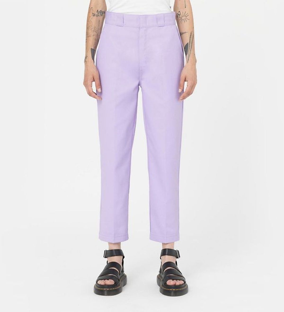 Dickies Bukser - Phoenix Cropped - Purple Rose