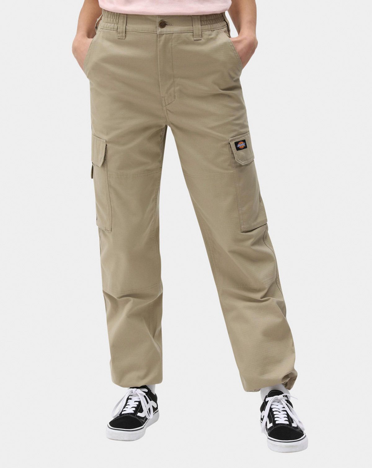 Dickies Hooper Bay Cargo Dame Bukser Khaki