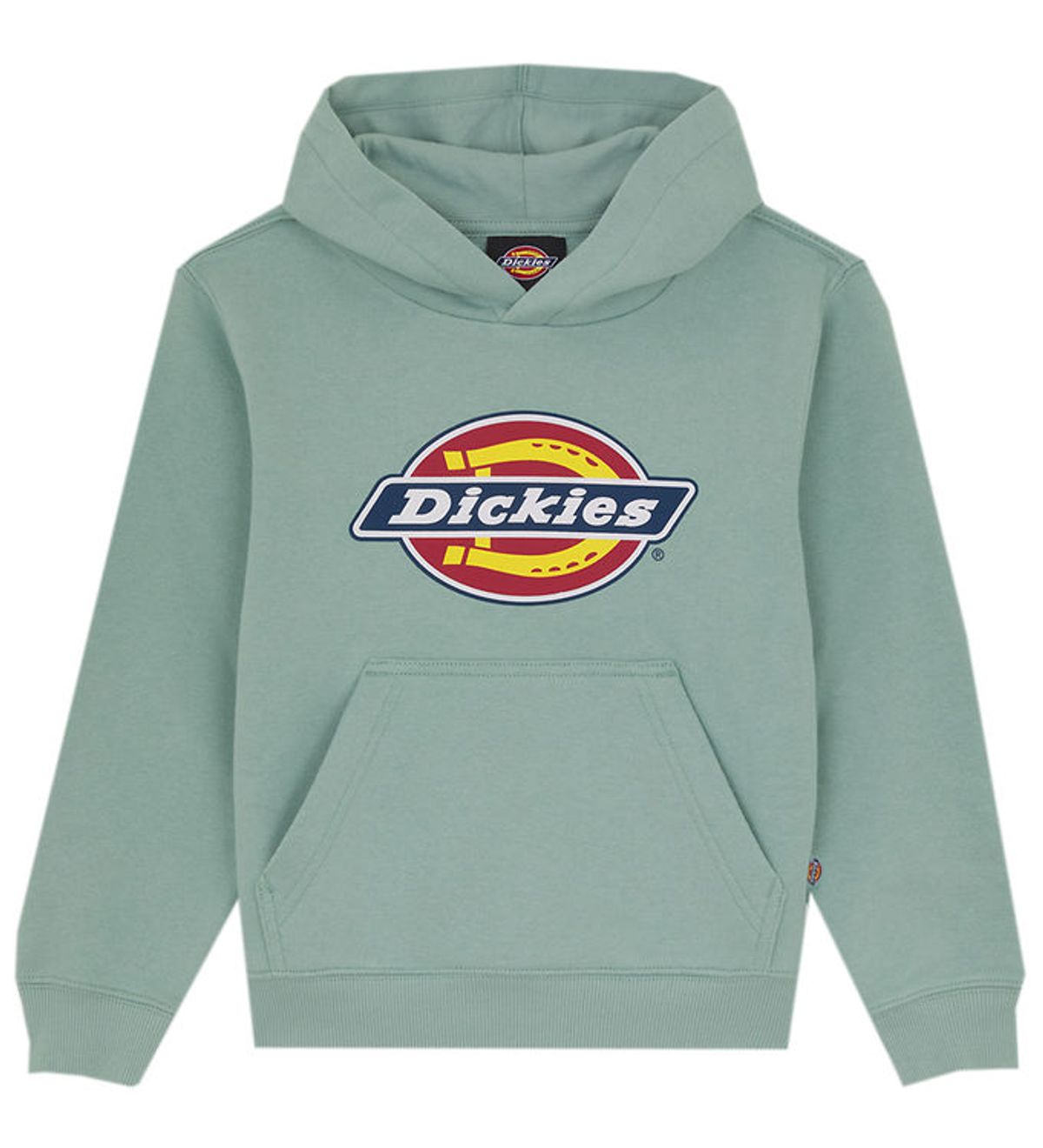 Dickies Hættetrøje - Blue Surf m. Logo