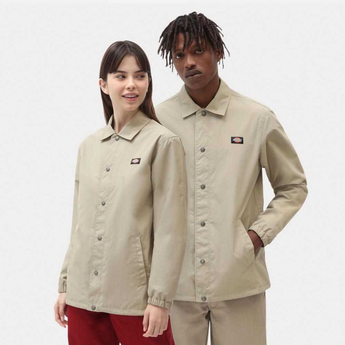 Dickies Oakport Coach Jakke Khaki