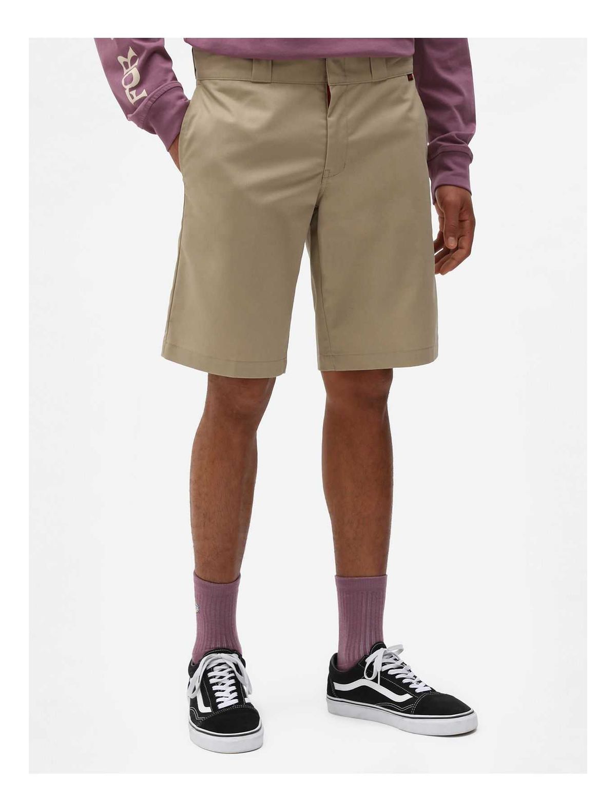 Dickies Slim Straight Work Shorts FLEX Khaki